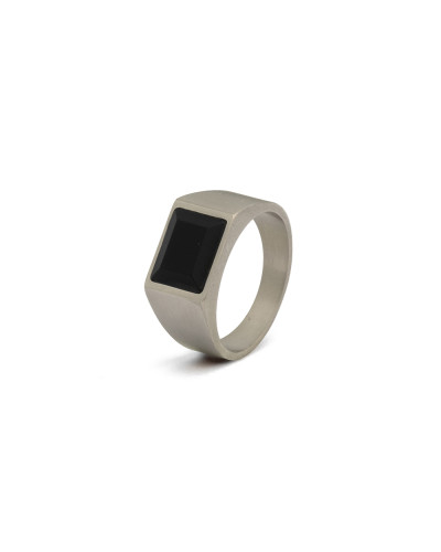 Gemini - ring - Credo Silver Black - CRE01 62 Gemini - ring - Credo Silver Black - CRE01 62