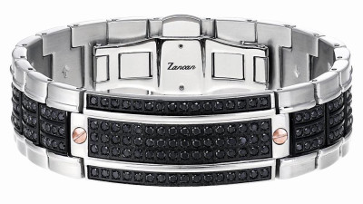 Zancan - Herenarmband in mat staal - EHB069 Zancan - Herenarmband in mat staal - EHB069