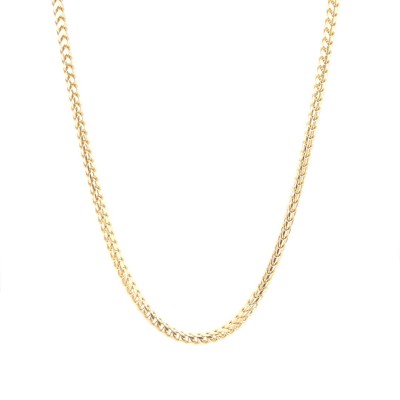 Franco ketting 18kt geel goud - 45cm