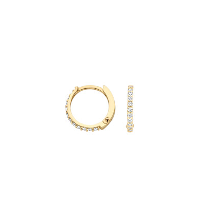 Blush - oorringen 14kt met zc - 7269YZI