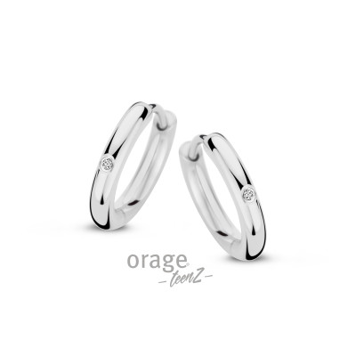 Orage Teenz - Creolen in staal - T702 Orage Teenz - Creolen in staal - T702