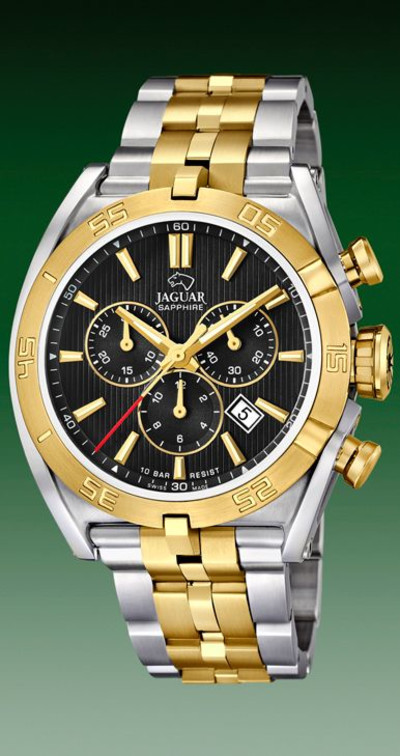 Jaguar - Herenhorloge in staal - J855/C