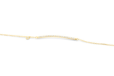 Giorgio Visconti - Armband in 18kt geel goud met briljant - BR38899G