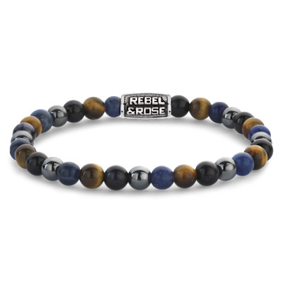 Rebel&Rose - Blue Rain Vintage - 6mm M - RR-60110-V-M