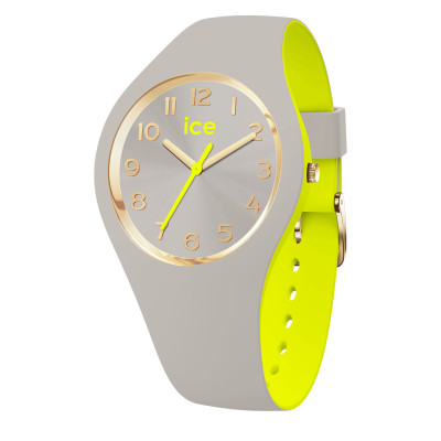 Ice Watch - Duo Chic - grey lime - Small 34mm - 023279 Ice Watch - Duo Chic - grey lime - Small 34mm - 023279