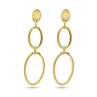 Oorhangers in 18kt geel goud - B11S11323G