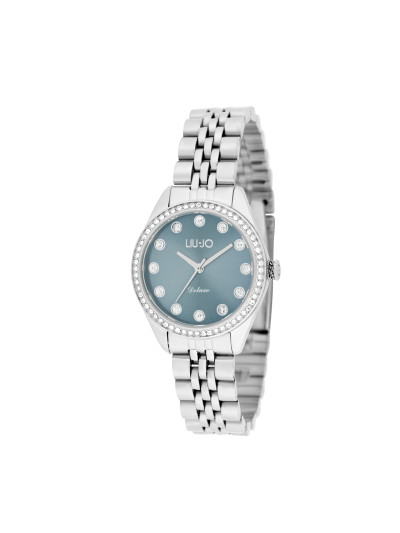 Liu Jo - Dameshorloge Deluxe Silver Teal Dial - TLJ2257