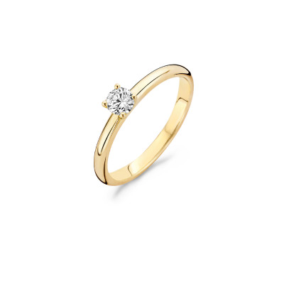 Blush - Ring  in 14kt geel goud met zirkonium - 1132YZI/54