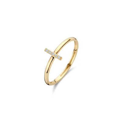 Blush - Ring in 14kt geel goud met zirkonium - 1252YZI/52