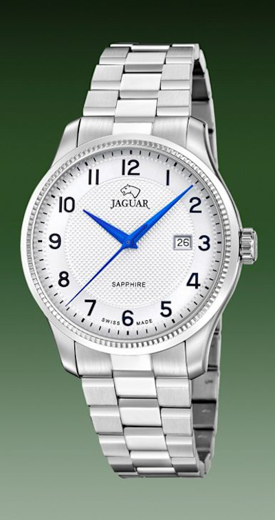 Jaguar - Herenhorloge in staal met saffier glas en volle cijfers - J1041/1 Jaguar - Herenhorloge in staal met saffier glas en volle cijfers - J1041/1