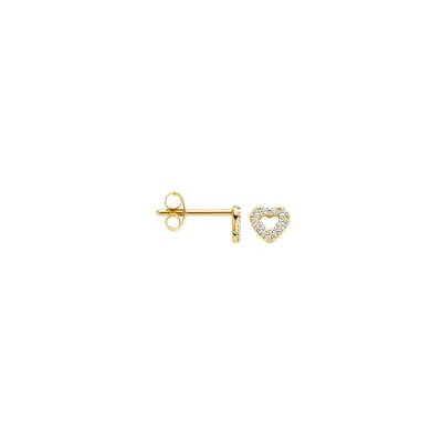 Blush - Oorknoppen in 14kt geel goud met zirkonium - 7299YZI Blush - Oorknoppen in 14kt geel goud met zirkonium - 7299YZI
