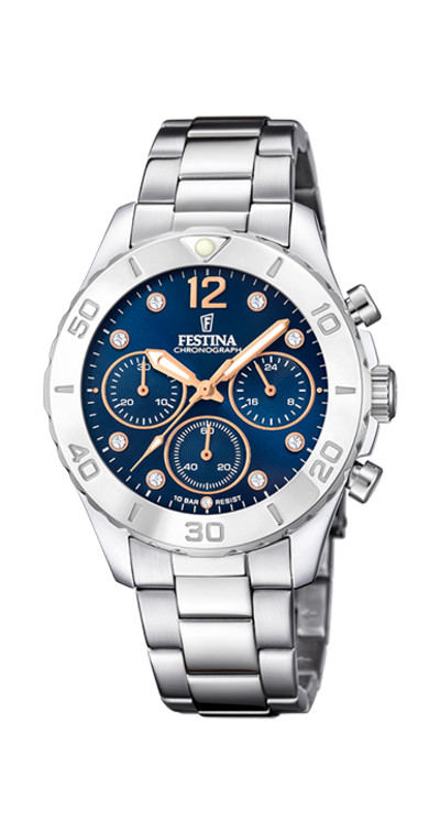 Festina - Dameshorloge - Chronograaf - F20603/3