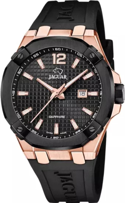 Jaguar - Herenhorloge op rubberen band - J1013/1 Jaguar - Herenhorloge op rubberen band - J1013/1