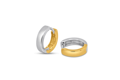 Creolen 14kt goud bi-color - 37-00019-0052