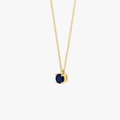 Blush - Halsketting in 14kt met Saffier - 3200YBS Blush - Halsketting in 14kt met Saffier - 3200YBS