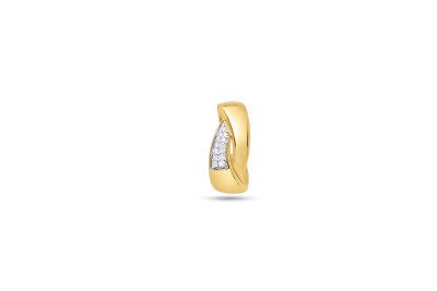 Hanger 18kt geel goud met briljant - 40-70740-1271 Hanger 18kt geel goud met briljant - 40-70740-1271