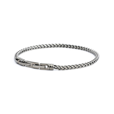 Gemini - Armband in zwart staal - Cito Black xs-s Gemini - Armband in zwart staal - Cito Black xs-s