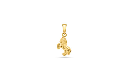Hanger paard 18kt geel goud - 40-00851-0070 Hanger paard 18kt geel goud - 40-00851-0070