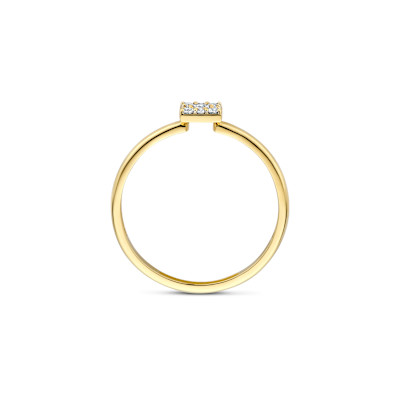 Blush - Ring in 14kt geel goud met zirkonium - 1278YZI