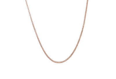 Ketting Franco 18kt rood goud - 45cm