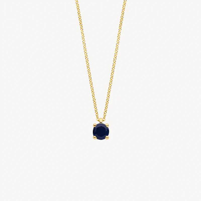 Blush - Halsketting in 14kt met Saffier - 3200YBS Blush - Halsketting in 14kt met Saffier - 3200YBS