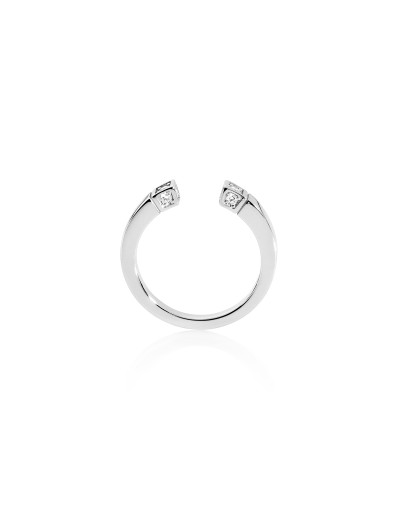 Burato Gioielli - Ring in 18kt wit goud - CP444