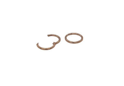Creolen - 18kt rood goud - 37-00398-0076F Creolen - 18kt rood goud - 37-00398-0076F