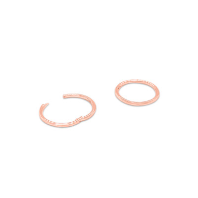 Creolen 14kt rood goud - 10mm - 37-00398-0056 Creolen 14kt rood goud - 10mm - 37-00398-0056