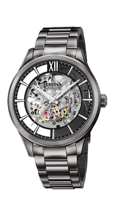 Festina - herenhorloge skelet automatisch - F20632/1 Festina - herenhorloge skelet automatisch - F20632/1