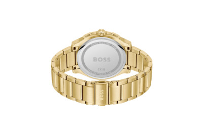 Hugo Boss - Herenhorloge in goudkleurige PVD - 1514190