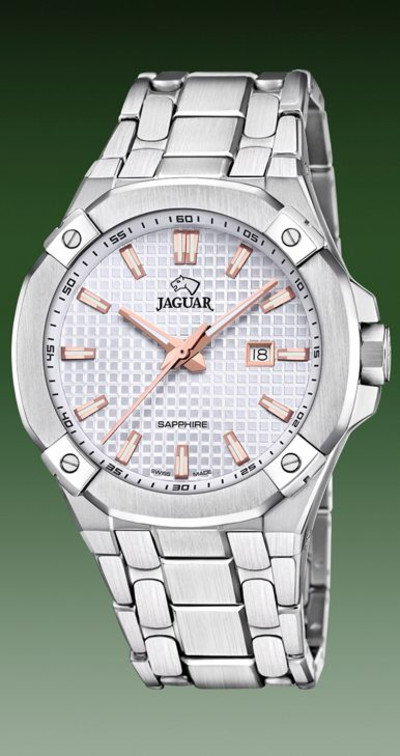 Jaguar - Herenhorloge staal - J1009/1