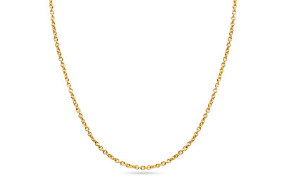 Ketting rollo 18kt geel goud 42cm Ketting rollo 18kt geel goud 42cm