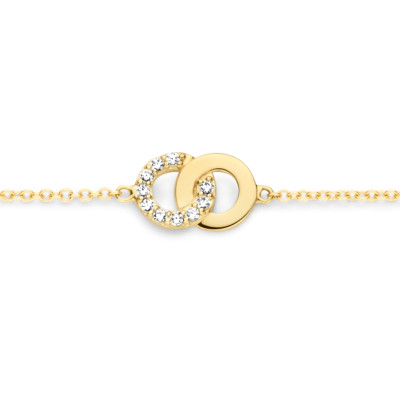 Blush - Armband in 14kt geel goud met zirkonium - 2223YZI Blush - Armband in 14kt geel goud met zirkonium - 2223YZI