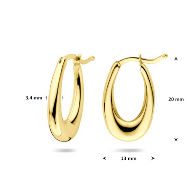 Creolen in 18kt geel goud - 7000310 Creolen in 18kt geel goud - 7000310