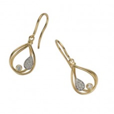 Oorslingers - 18kt geel goud - model E615 - OO1297BB Oorslingers - 18kt geel goud - model E615 - OO1297BB