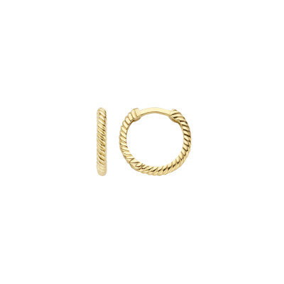 Blush - Creolen in 14kt geel goud - 7266YGO