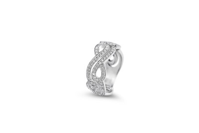 Nobless - Ring Nobless 18kt met briljant 340566 Nobless - Ring Nobless 18kt met briljant 340566