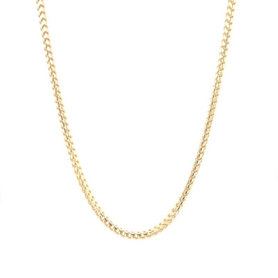 Ketting franco 18kt geel goud - 45cm