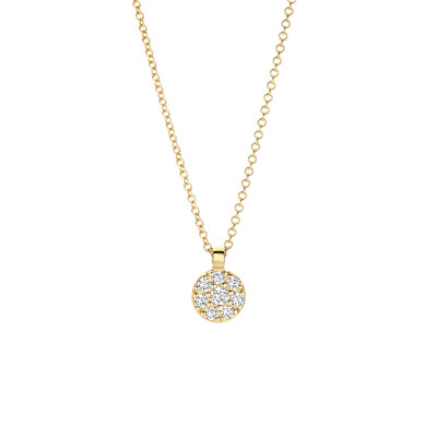 Blush - Halsketting in 14kt geel goud met zirkonium - 3206YZI