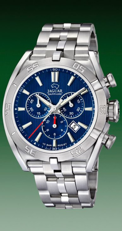 Jaguar - herenhorloge chrono staal - J852/B Jaguar - herenhorloge chrono staal - J852/B