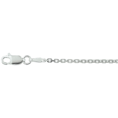Ketting zilver forcat 45cm - 2.3mm