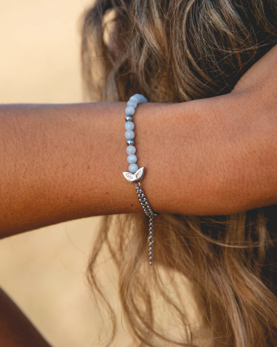 Didyma - Armband voor dames met edelstenen - Aquamarijn - CH1 TU Didyma - Armband voor dames met edelstenen - Aquamarijn - CH1 TU