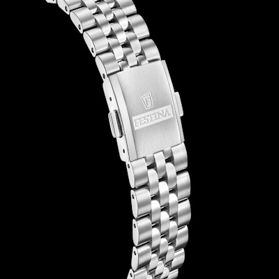 Festina Swiss - Dameshorloge in staal - F20087/1