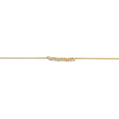 Armband in 18kt geel goud met briljant - E10A0329G