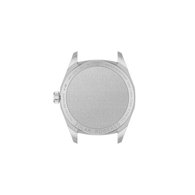 Tissot - Solar - Dameshorloge in staal met blauwe wijzerplaat - T151.822.11.351.00