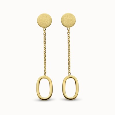 Femme adoree - oorslingers 18kt geel goud - 02S0221 Femme adoree - oorslingers 18kt geel goud - 02S0221