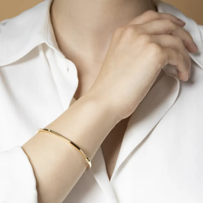 Bangle - 14kt geel goud - 2,5mm breed