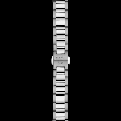 Tissot - Pr100 chronograaf met zilverkleurige wijzerplaat met blauw - T150.417.11.011.00 Tissot - Pr100 chronograaf met zilverkleurige wijzerplaat met blauw - T150.417.11.011.00