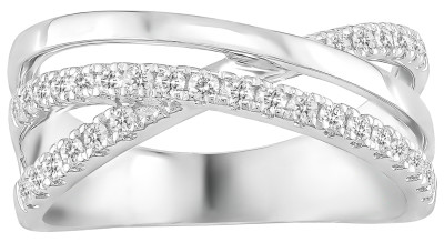 Ring in 18kt wit goud met briljant - JA6709/56 Ring in 18kt wit goud met briljant - JA6709/56