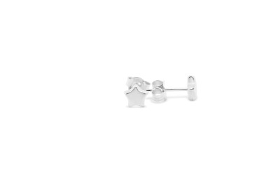 oorstekers 18kt wit goud - ster oorstekers 18kt wit goud - ster
